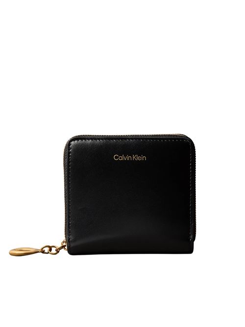 Portafoglio in pelle nero Calvin Klein | LV04F1044GUB1